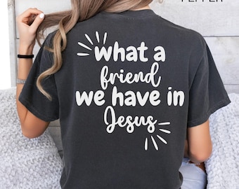 Christian Women Shirts, Comfort Colors® Bible Verse Tee, Faith Based Jesus Apparel, Religious Gifts, Inspirational tshirts, Christian tees