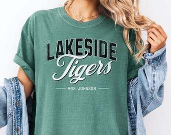 Custom School Mascot Shirt : Personalized Team Spirit Tee, Back to School