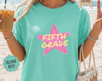 Fifth Grade Teacher Shirt, 5th Grade Teacher Gift, Back to School Shirt, Elementary School Teacher Team Shirt, Teacher Appreciation Gifts