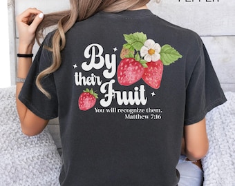 Christian Women Shirts, Comfort Colors® Bible Verse Tee, Faith Based Jesus Apparel, Religious Gifts, Inspirational tshirts, Christian tees
