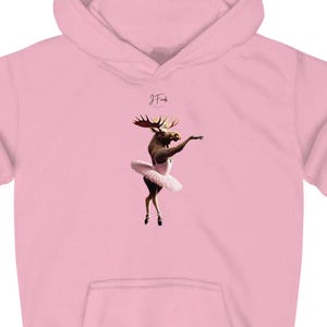 Children's Hoodie - Ballerina Moose