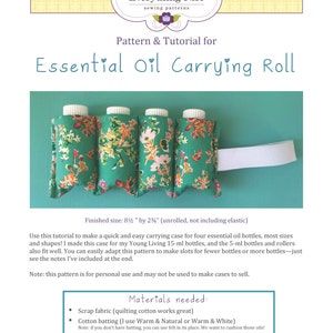 Essential Oil Carrying Roll Pattern PDF image 5