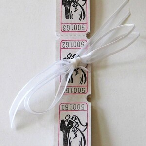 Bride and Groom Carnival Tickets image 1