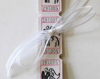 Bride and Groom Carnival Tickets