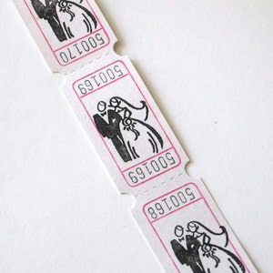 Bride and Groom Carnival Tickets image 2