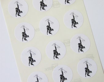 SAEBIS® Sticker schwarz 50x148mm 10er Set