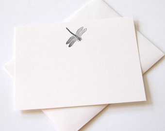 Dragonfly Note Cards Set of 12 with Matching Envelopes