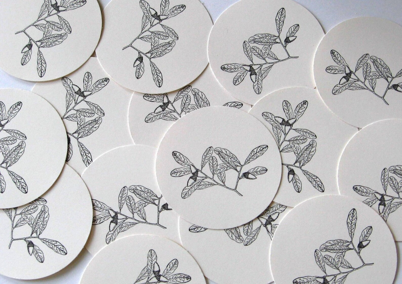 acorn and oak leaf tags acorn and oak leaf tags