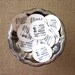 Vintage Brushes Tags Round Paper Gift Tags Set of 10 - Etsy