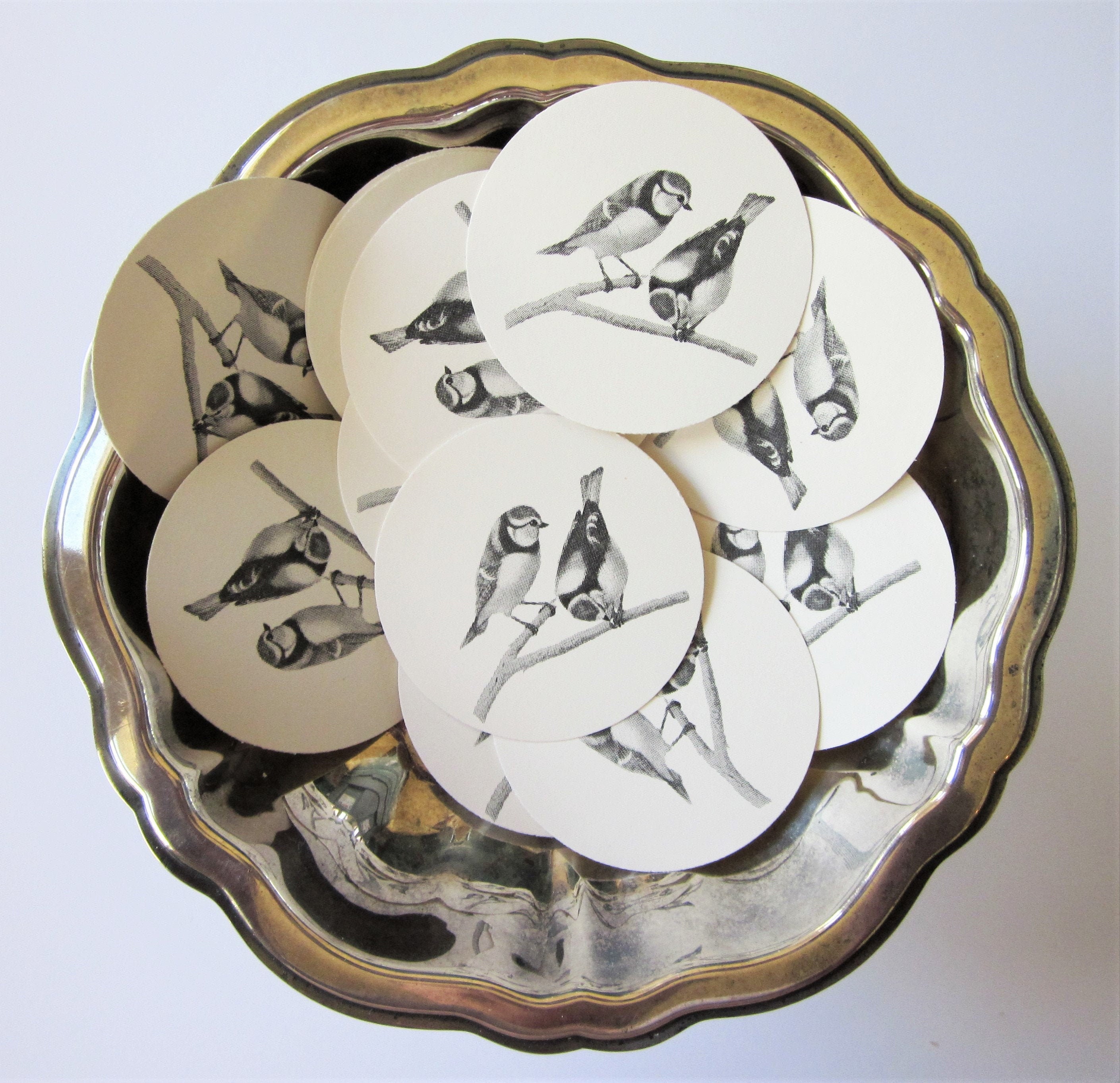 Pimpelmezen Vogels Tags Ronde Gift Tags Set van 10