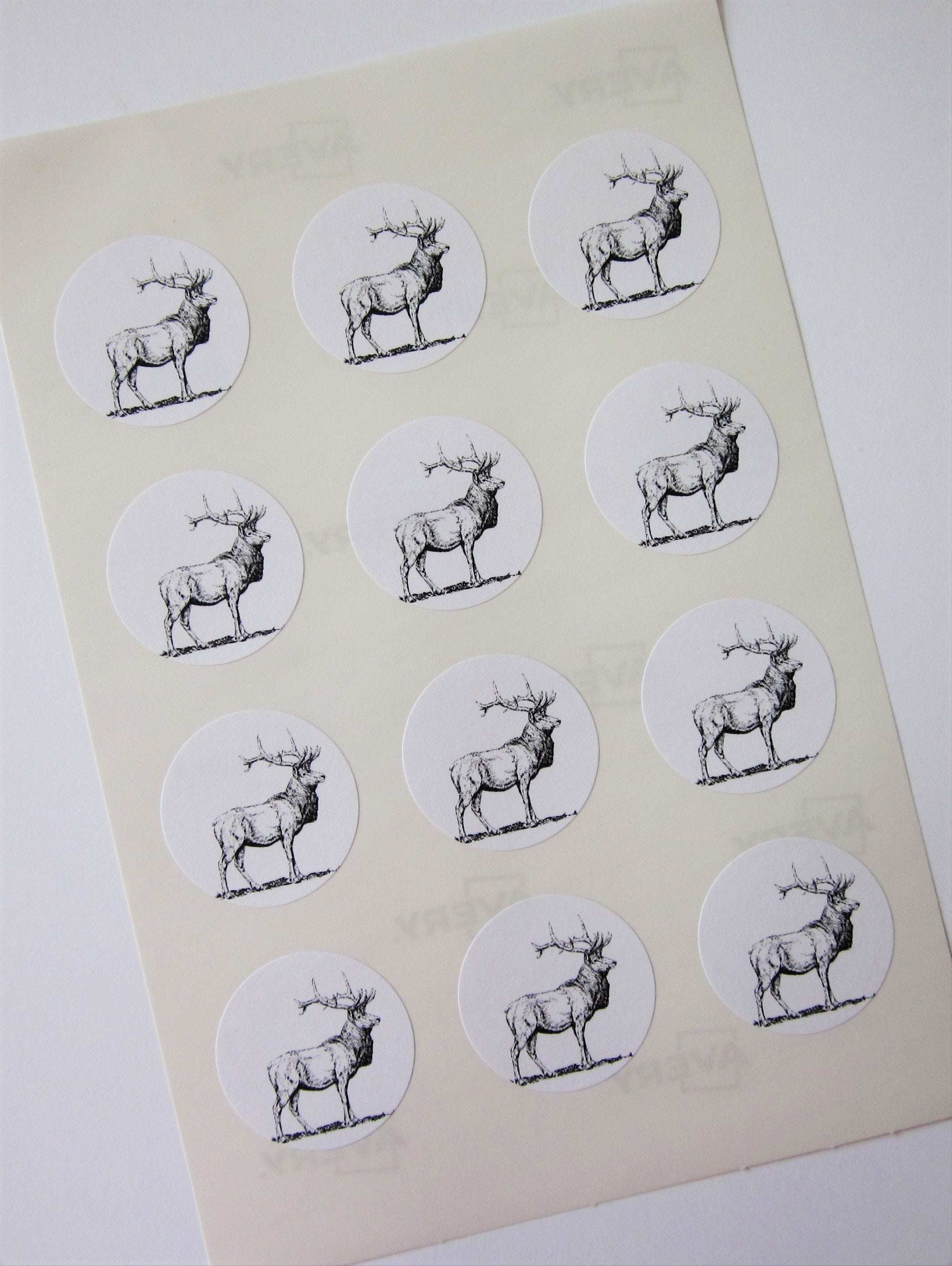 Totority 1 Roll Envelope Sticker Seals Birthday Seal Sticker Party Stickers  Labels Decorative Sealing Label Round Label Stickers Baking Label Stickers