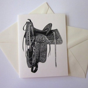 Sattel Note Cards 10er Set mit passenden Umschlägen