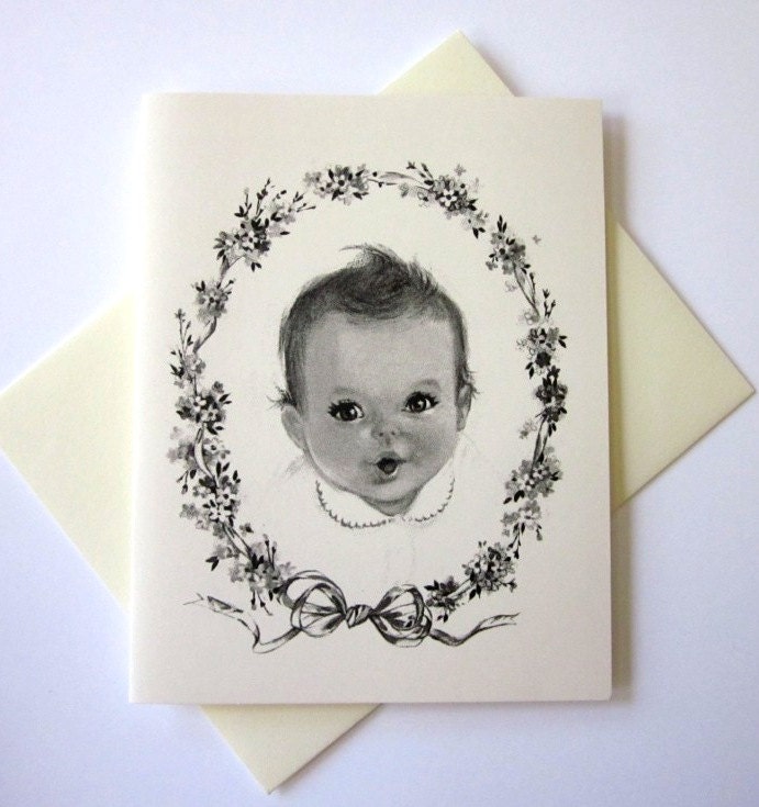 Baby Note Cards Set of 10 With Matching Envelopes - Etsy