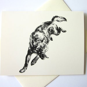 Wolf Wolves Stationery Note Cards Set of 10 with Matching Envelopes