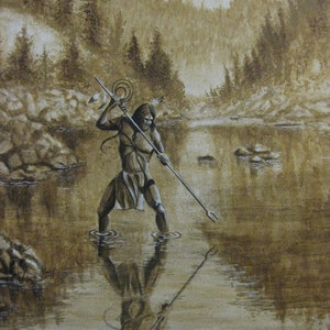 Indian spear fishing - .de