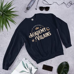 I SURVIVED Academy of Villains Unisex Sweatshirt | Officially Licensed Book Merch