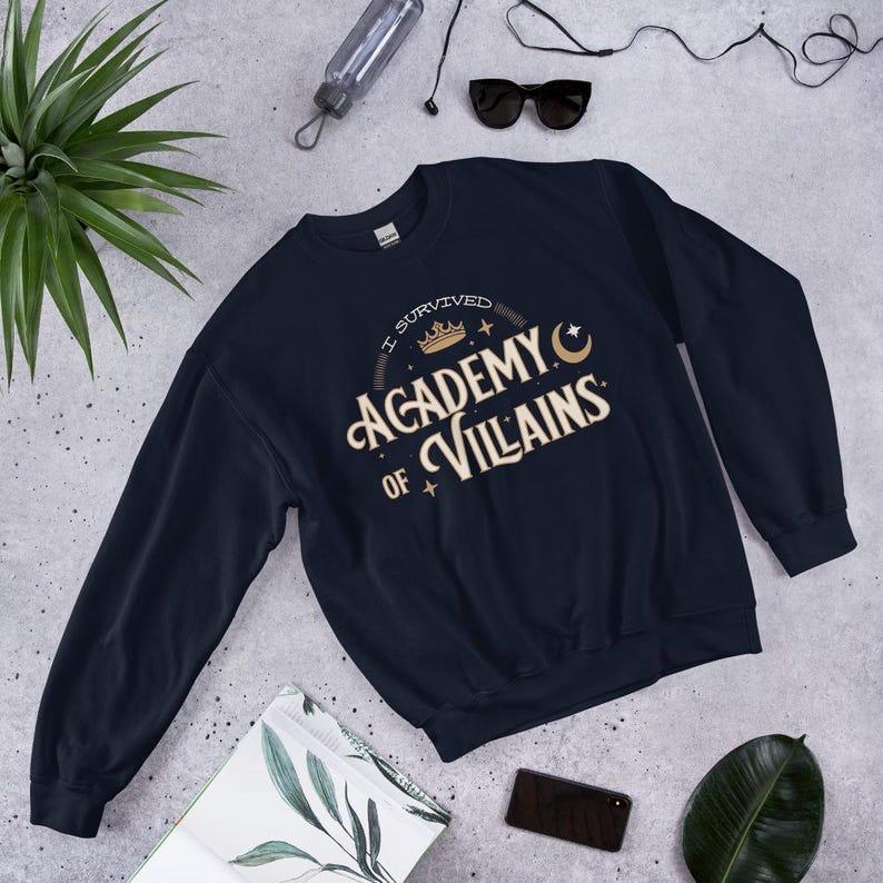 I SURVIVED Academy of Villains Unisex Sweatshirt | Officially Licensed Book Merch