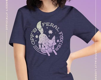 GPF's Feral Foxies | Gretchen Powell Fox | Officially Licensed Unisex t-shirt
