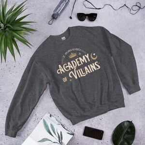 I SURVIVED Academy of Villains Unisex Sweatshirt | Officially Licensed Book Merch