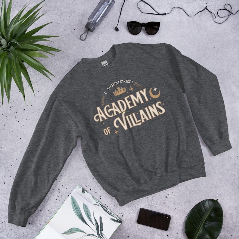 I SURVIVED Academy of Villains Unisex Sweatshirt | Officially Licensed Book Merch