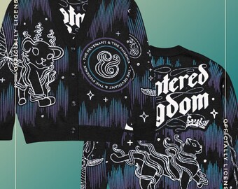 Splintered Kingdom Aurora Knitted cardigan | Officially Licensed Gretchen Powell Fox