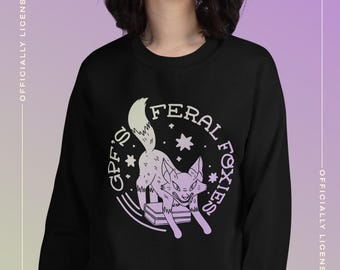 GPF's Feral Foxies | Unisex Sweatshirt | Gretchen Powell Fox | Officially Licensed Merch