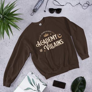 I SURVIVED Academy of Villains Unisex Sweatshirt | Officially Licensed Book Merch