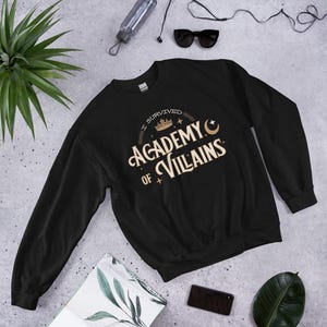 I SURVIVED Academy of Villains Unisex Sweatshirt | Officially Licensed Book Merch