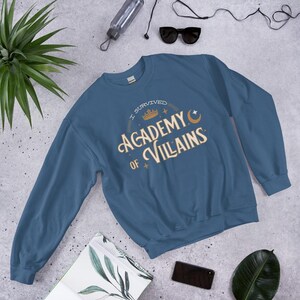 I SURVIVED Academy of Villains Unisex Sweatshirt | Officially Licensed Book Merch