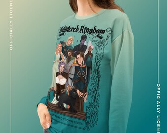 Splintered Kingdom Unisex cotton sweatshirt | All Over Color | Officially Licensed Gretchen Powell Fox
