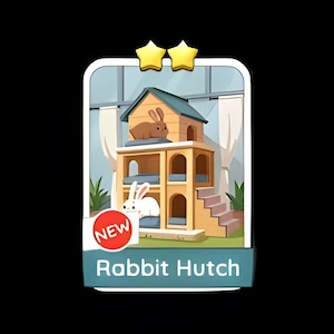 Monoly Go Sticker Trade – Rabbit Hutch | Rare Card | Fast Delivery 30min–1h | Album Collection Helper