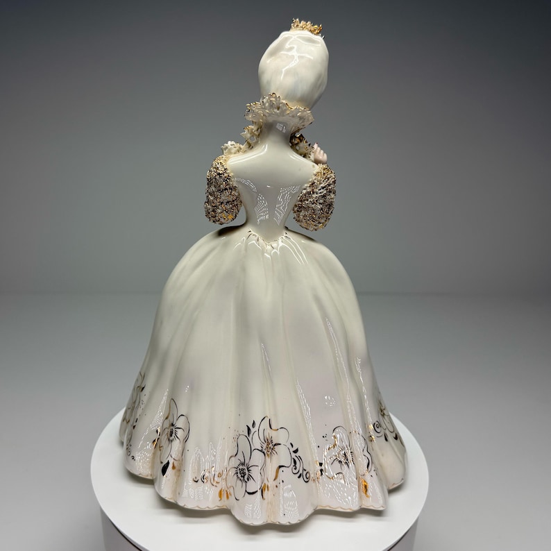 1948 Florence Ceramics Marie Antoinette Figurine – Hand-painted ...