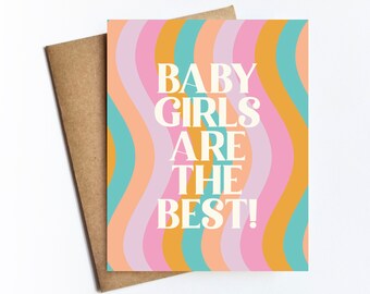 Baby Girls Best - NOTECARD - FREE SHIPPING!