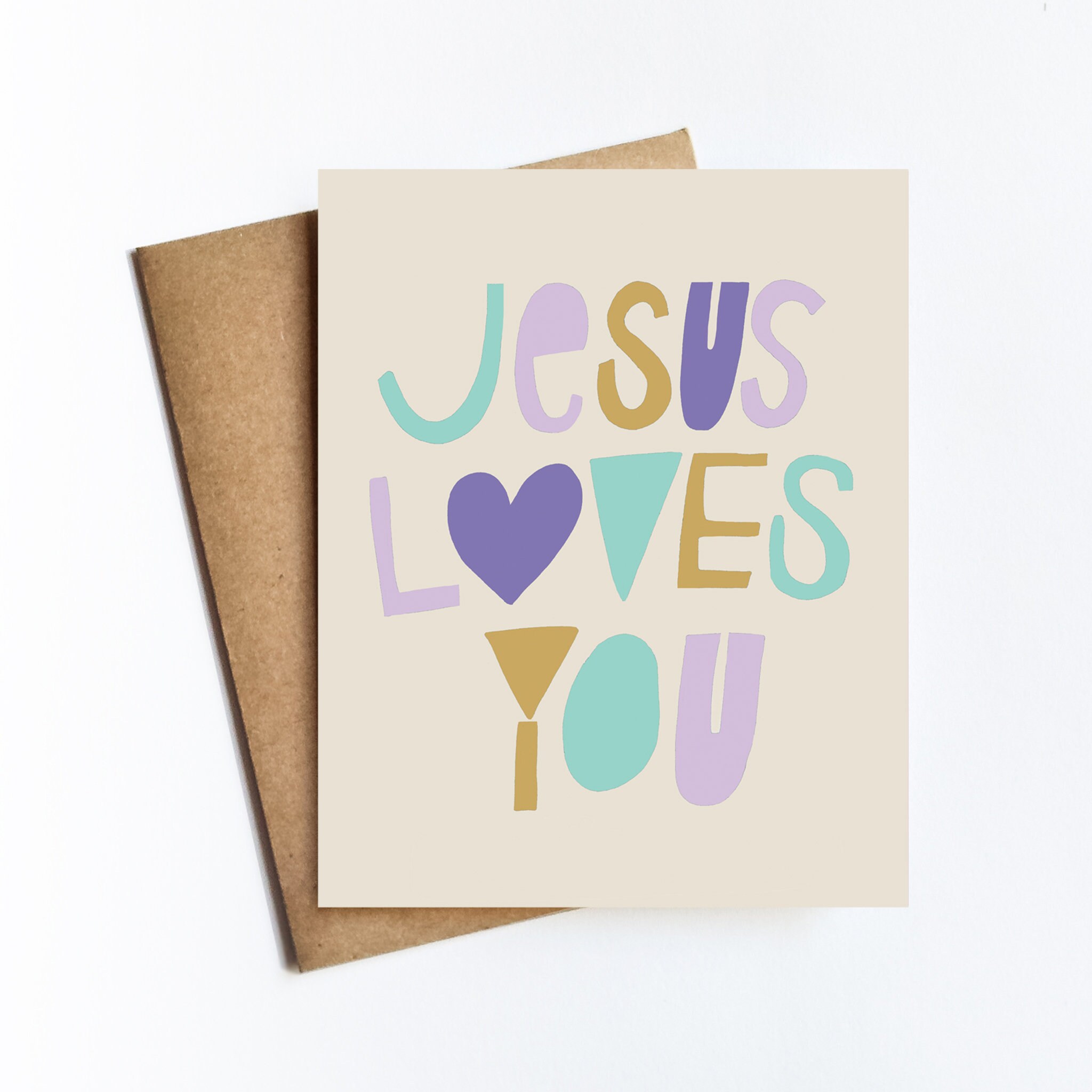 Jesus Loves You NOTECARD FREE SHIPPING | Etsy