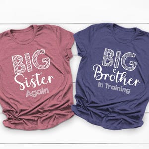 Big Brother Again, Big Sister Finally, Big Sibling Outfits, Matching, Little Brother, Sibling Hospital Outfits, Matching Gifts for Kids