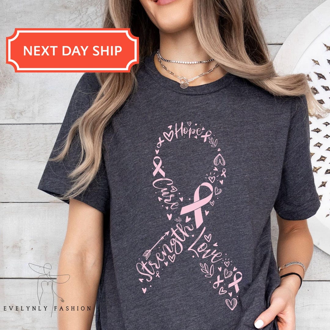 Cancer T Shirt, Cancer Warrior T-shirt, Breast Cancer Shirt, Stronger ...