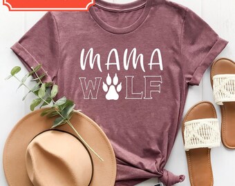 Mama Wolf Shirt, Funny Wolwes Mama Shirt, Legend Mom Tee, Animal Lover Tee, Wolf Lover Tee, Funny Wolf Mom Tee, Mom Gift Shirt