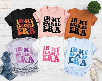 Custom Text Era Shirt, Retro Wavy Design