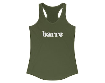 Barre Ideal Racerback Tank für Frauen