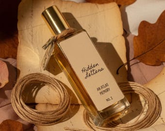 Hidden Letters Perfume with Gift Box : Bergamot, Orchid, Sandalwood - 30ml Eau de Parfum