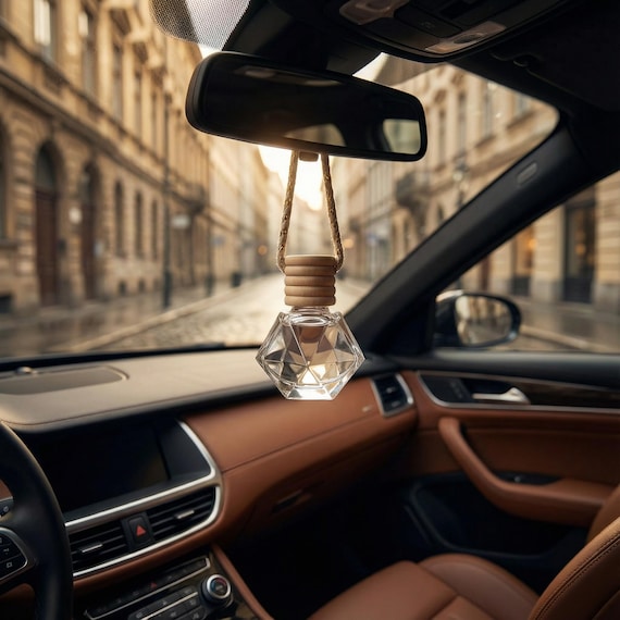 The Archivist Car Air Freshener | Leather & Old Books Scent | Luxury Car Diffuser | Moody Bookish Gift | Maison Delia