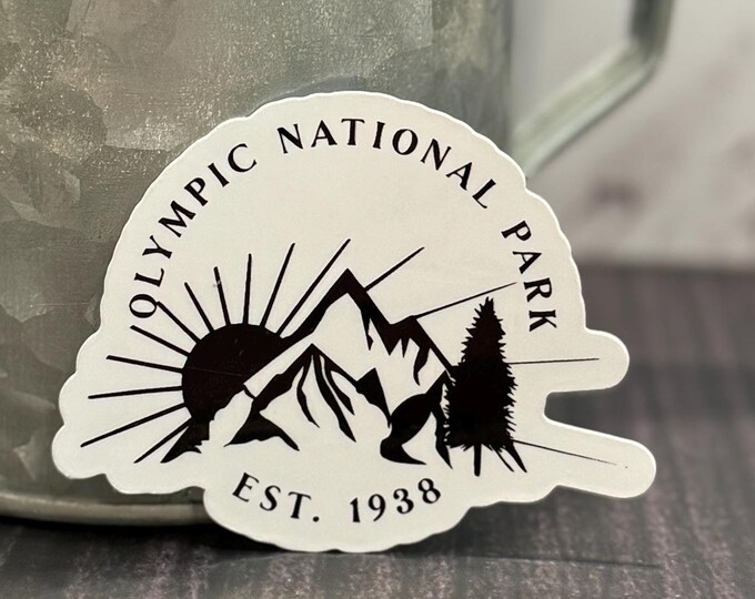 Featured listing image: Olympic National Park PNW Waterproof Sticker