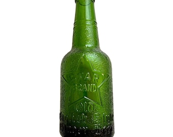 Star Brand Old English Style Ginger Beer Green Bottle 7 oz Star Youngstown OH