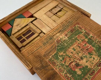 antique building blocks