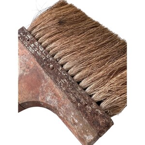 Paint Brush Vintage Big 12 x 7 Wood Horsehair Patina image 4