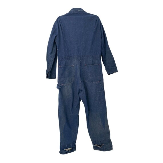 Vintage Denim Workwear Coveralls  As Is Blue Bell… - image 2