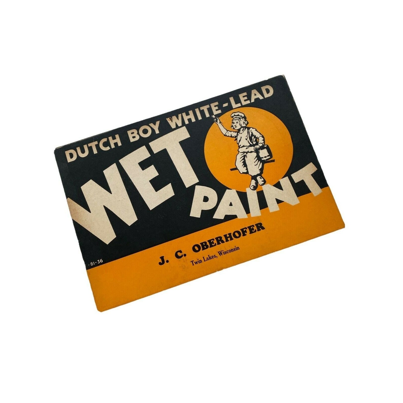 レア Dutch Boy Paints ダッチボーイ 看板-