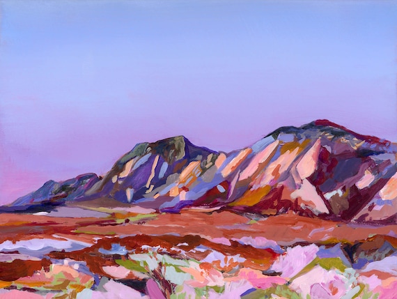 Chautauqua Art Colorado Gift Boulder Painting Flatirons Archival Print