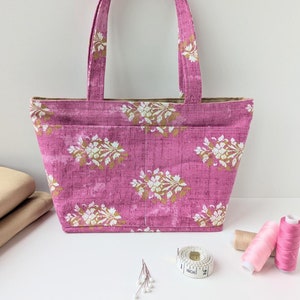Kit de costura para hacer un mini bolso (bolso, cartera, cartera, cartera de mano, cartera) - Hazlo tú mismo - Aprende a coser - Proyecto de costura para principiantes - Costura a máquina