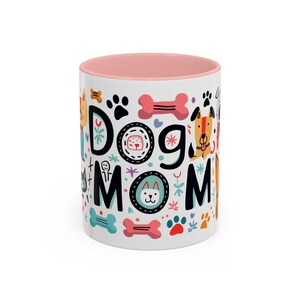 Hunde Mama Kaffeetasse, Pelz Mama Teetasse, Haustier Liebhaber Geschenk, niedliches Tiereltern Trinkgeschirr, perfektes Geschenk für Hundeliebhaber, personalisierte Tasse